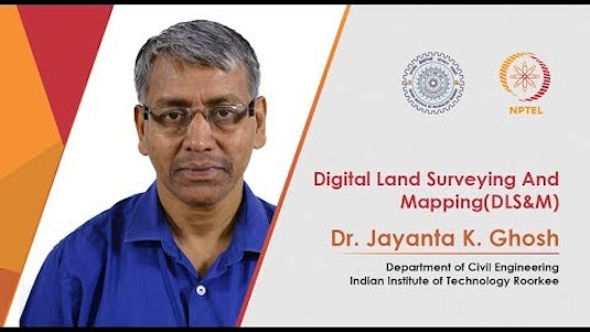 Free Online Course Digital Land Surveying And Mapping Dls M From Swayam Class Central Indian Institute Of Surveying And Mapping