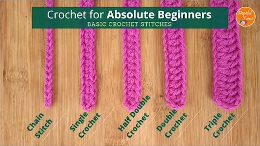 Free Course: How to Crochet for ABSOLUTE BEGINNERS - Basic Crochet