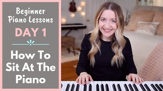 Persona con experiencia Popular Anticuado Free Online Course: Beginner Piano Lessons from YouTube | Class Central