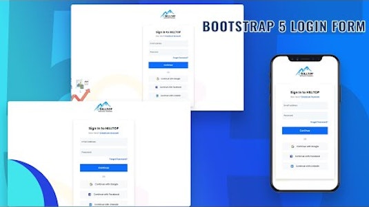 Free Course: Responsive Login Form Using Bootstrap 5, Bootstrap 5 Login  Form, Bootstrap 5 Project In Hindi from CODE4EDUCATION