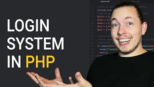Free Course: How To Create A Login System In PHP For Beginners, PHP  Tutorial from Dani Krossing