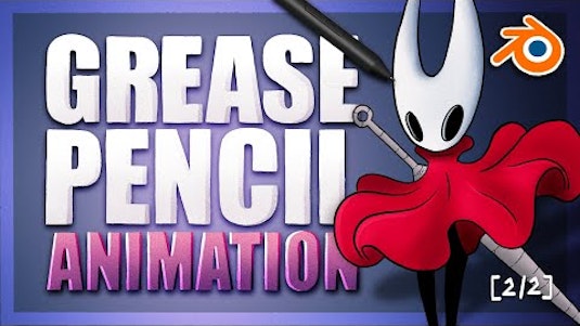 Free Online Course: Crash Course: 2D Grease Pencil Animation in Blender  [2/2] from YouTube | Class Central