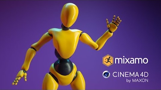 Free Online Course: Cinema 4D & Mixamo Tutorial - Fast & Easy 3D Character  Rigging & Animation from YouTube | Class Central