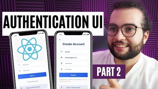 Free Course: React Native Login Authentication PART 2 (step-by-step  tutorial) from notJust․dev