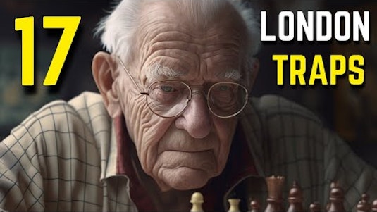 Free Course: The 17 BEST Traps In The London System from Chess Vibes